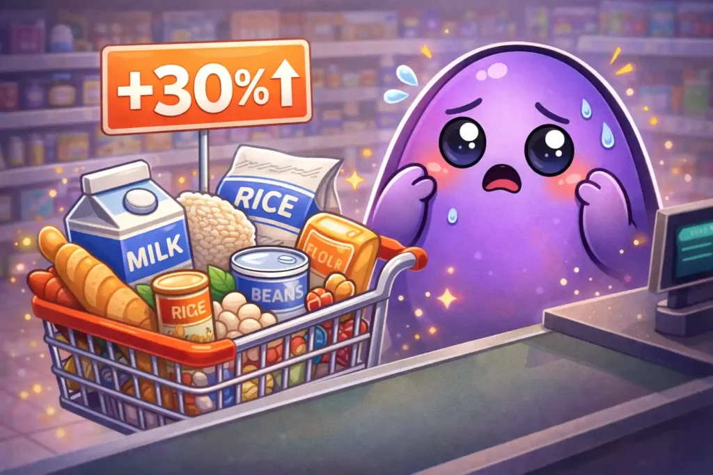 Σούπερ μάρκετ Ελλάδα: +30% στο καλάθι νοικοκυριού σε 20 χρόνια