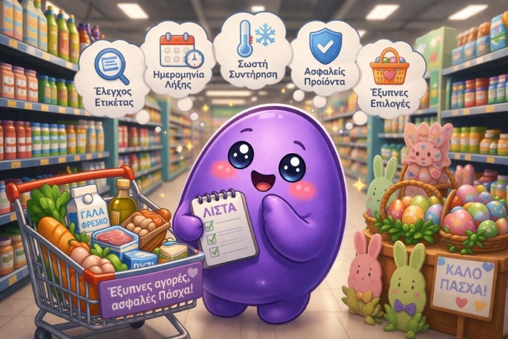 Πάσχα 2026: Οδηγός Ασφαλών Αγορών από τον ΕΦΕΤ & τον Pockio – Τι να προσέξετε